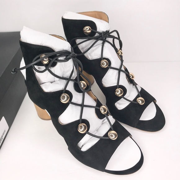 NIB Rebecca Minkoff Adiv Ghillie Cage Sandals - Picture 7 of 13